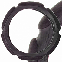 Оплетка SKYWAY Sponge classic 6 подушечек S (350-370мм) Черная замша